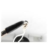 .925 Sterling Silver RARE Dik Dik Horn Pendant Necklace