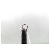 .925 Sterling Silver Healing Crystal Quartz Stone Pendant Necklace