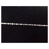 .925 Sterling Silver Petoskey Stone Pendant Necklace