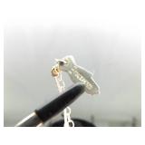 .925 Sterling Silver Liquid Silver Genuine Pearl Necklace