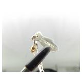 .925 Sterling Silver Liquid Silver Genuine Pearl Necklace