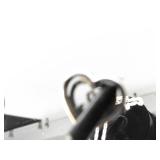 .925 Sterling Silver 10k Yellow Gold and Diamond Accented Jane Seymour Open Heart Pendant Necklace