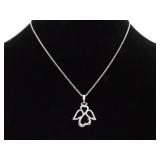 .925 Sterling Silver Diamond Accented Jane Seymour