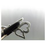 .925 Sterling Silver Diamond Accented Jane Seymour