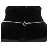 .925 Sterling Silver Diamond Accented Heart Pendant Necklace