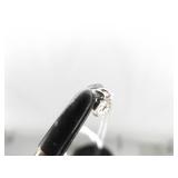 .925 Sterling Silver Diamond Accented Snowflake Pendant Necklace