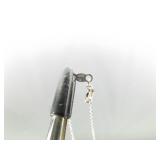 .925 Sterling Silver Zirconia Swirl Pendant Necklace