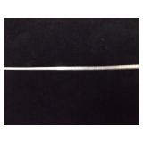 .925 Sterling Silver Larger Well Made Crucifix Pendant Necklace