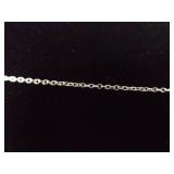 .925 Sterling Silver Zirconia Solitaire Pendant Necklace