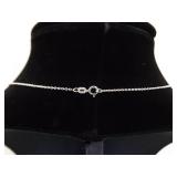 .925 Sterling Silver Zirconia Solitaire Pendant Necklace