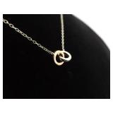 .925 Sterling Silver Rings Necklace
