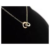 .925 Sterling Silver Rings Necklace