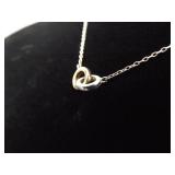 .925 Sterling Silver Rings Necklace