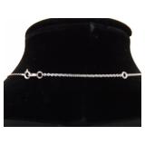 .925 Sterling Silver Rings Necklace