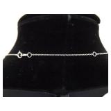 .925 Sterling Silver Rings Necklace