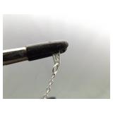 .925 Sterling Silver Rings Necklace