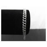 .925 Sterling Silver Naked Charm Bracelet