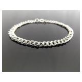 .925 Sterling Silver Naked Charm Bracelet