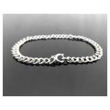 .925 Sterling Silver Naked Charm Bracelet