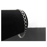 .925 Sterling Silver Naked Charm Bracelet