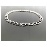 .925 Sterling Silver Naked Charm Bracelet