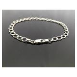 .925 Sterling Silver Naked Charm Bracelet