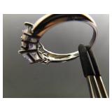 .925 Sterling Silver Mystic Quartz Crystal Ring Size 10