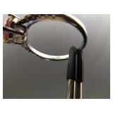 .925 Sterling Silver Mystic Citrine Crystal Ring Size 10