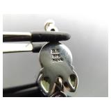 .925 Sterling Silver Peridot, Moonstone, and Amethyst Dangle Hook Earrings