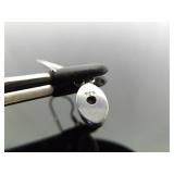 .925 Sterling Silver Amethyst Dangle Hook Earrings