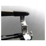 .925 Sterling Silver Dual Personality Diamond Hinged Post Earrings