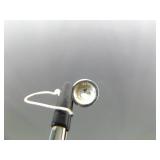 .925 Sterling Silver Art Nouveau Solitaire Dangle Hook Earrings