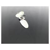 .925 Sterling Silver Robert Lee Morris Designed Dangle Hook Earrings