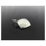 .925 Sterling Silver Hand Hammered Designed Dangle Hook Earrings