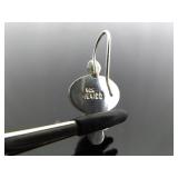 .925 Sterling Silver Designed Hook Earrings
