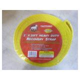 White Dog Recovery Strap