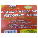 White Dog Recovery Strap