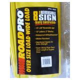 4 Road Pro "Over Size" Reversible "Wide Load" Signs