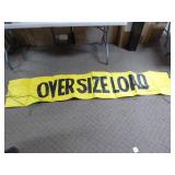 4 Road Pro "Over Size" Reversible "Wide Load" Signs