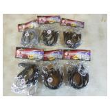 6 Packs of Erickson Rubber Tarp Straps