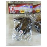 6 Packs of Erickson Rubber Tarp Straps