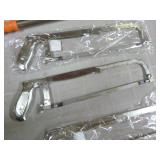 Scraper and Hack Saws