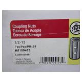 6 Boxes of Hillman Coupling Nuts