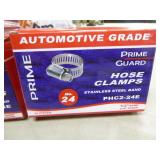 4 Boxes of Prime Guards Hose Clamps