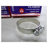 4 Boxes of Prime Guards Hose Clamps