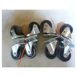 2 Sets of Casters