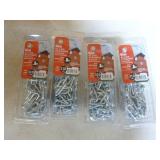 4 Packs of Koch #2 Coil Straight Link Chain