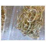 8 Packs of Baron Brass Plated Decorator Chain