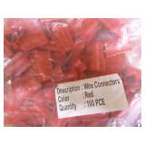 5 Bags of Red Wire Connectors