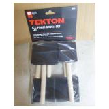 24 Packs of Tekton 5 Piece Foam Brush Set
